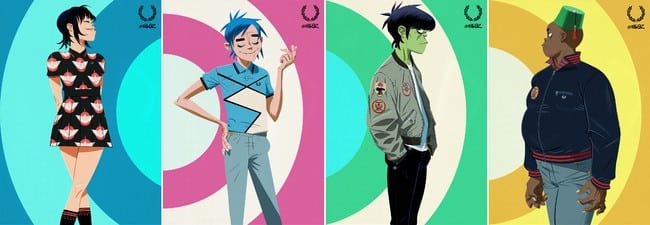 Fred Perry × Gorillaz