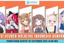 Audisi Hololive ID Gen 3 vtuber Indonesia