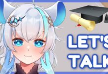 Pengumuman Kelulusan Cerys Lobelia Yume Reality Virtual Youtuber chinchilla