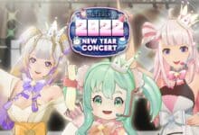 Vtuber ALTERLY 2022 New Year 3D Konser