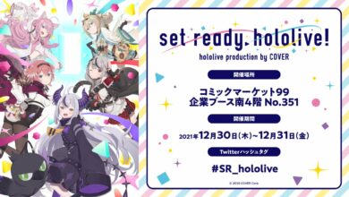 Set Ready Hololive Comiket Merchandise