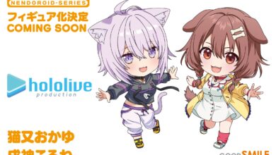 hololive nendroid series okayu korone