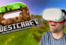 Minecraft VR Meta Quest