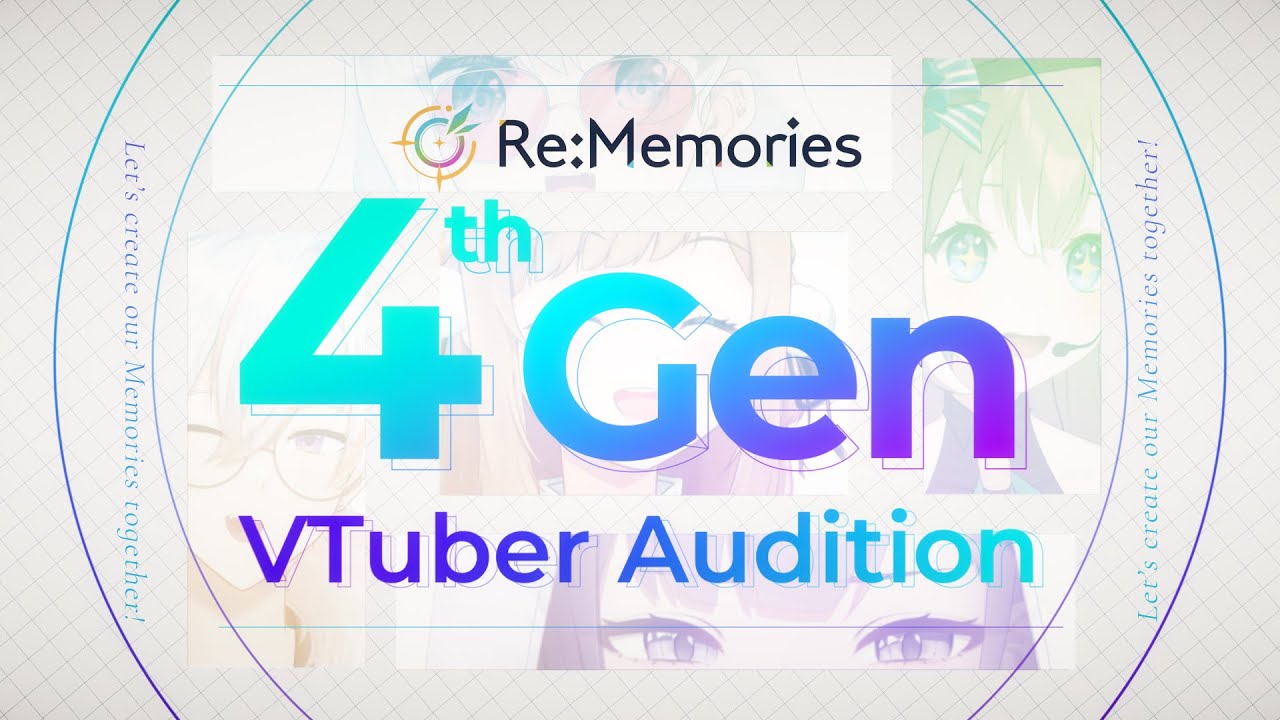 Audisi Vtuber Rememories Generasi 4