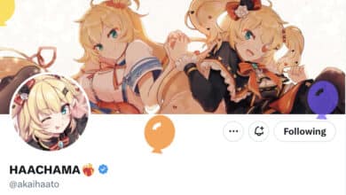 haachama hololive birthday twitter account