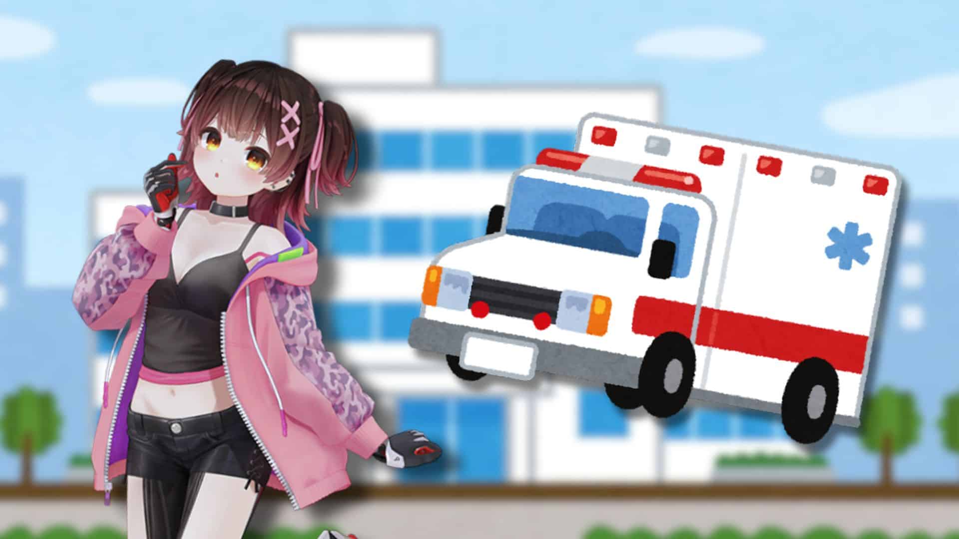Roboco-san hololive vtuber hospitalized