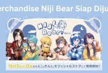 Merchandise Niji Bear Siap Dijual!