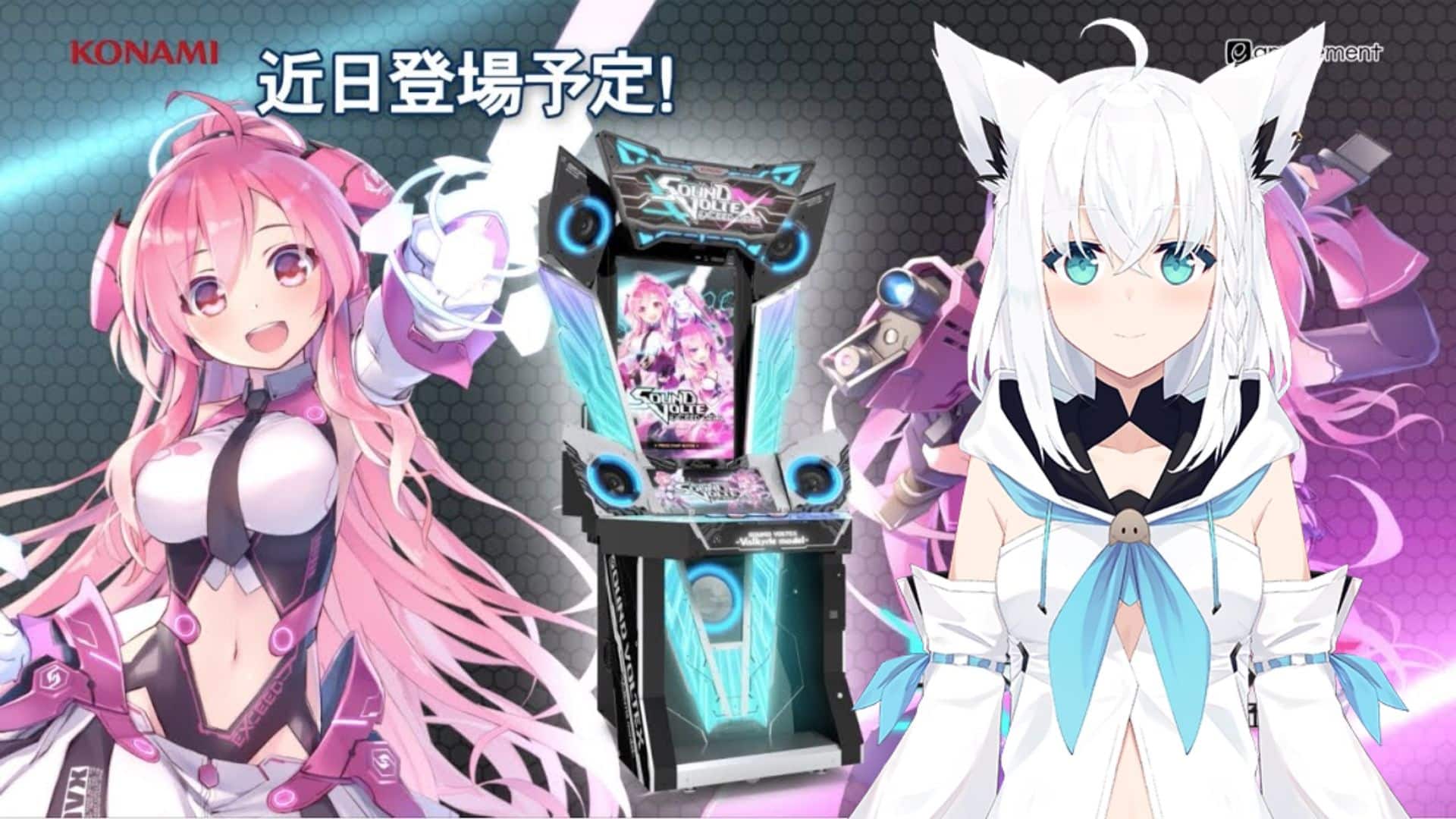 Shirakami Fubuki Berkolaborasi Dengan SOUND VOLTEX EXCEED GEAR