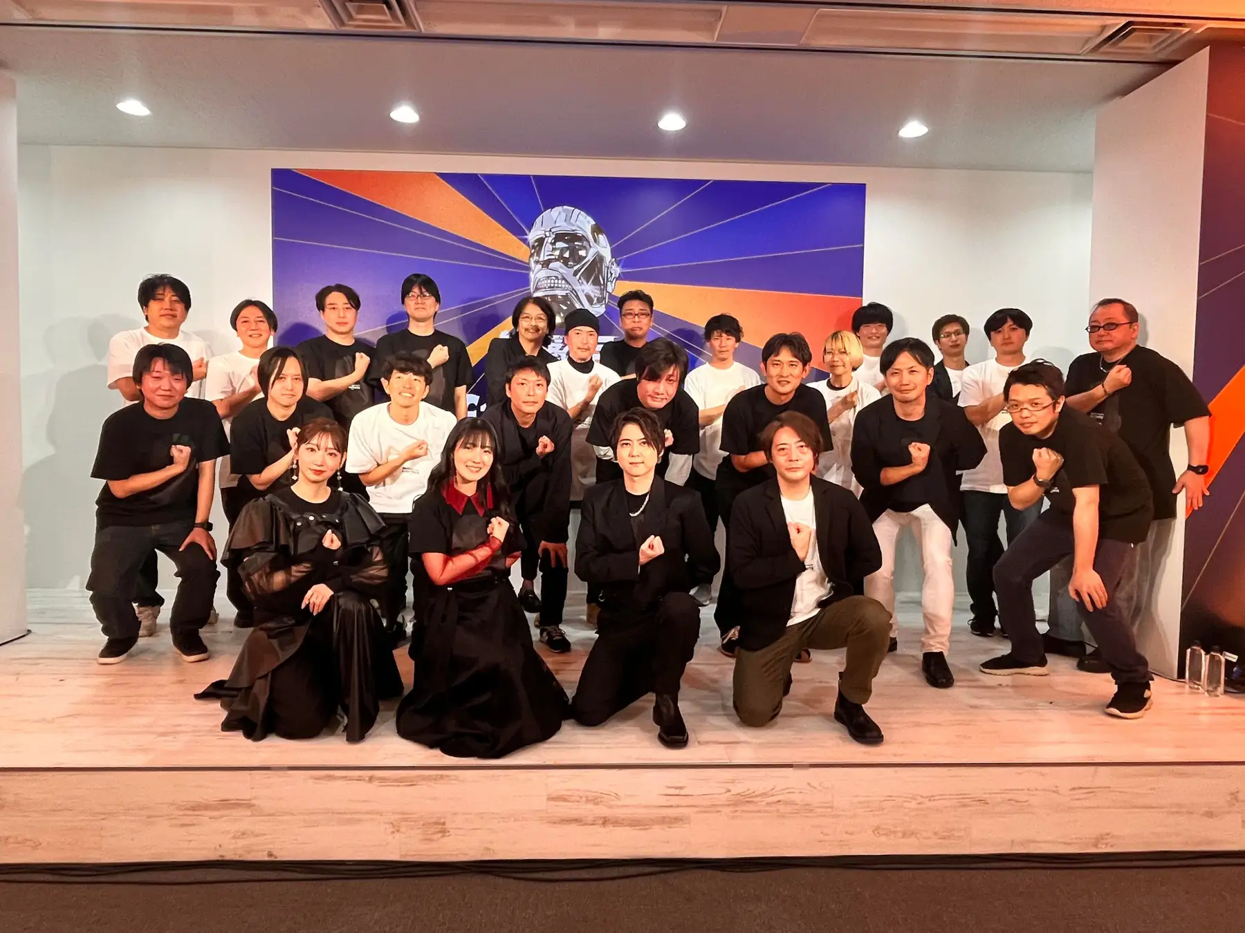 Jajaran Staf dan Seiyuu Yang Meramaikan Acara Afterparty ini