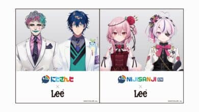 Kolaborasi Pakaian Lee x VTuber Nijisanji oleh EDWIN