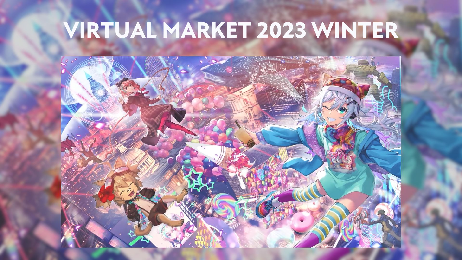 Virtual Market 2023 Winter Event Metaverse Terbesar