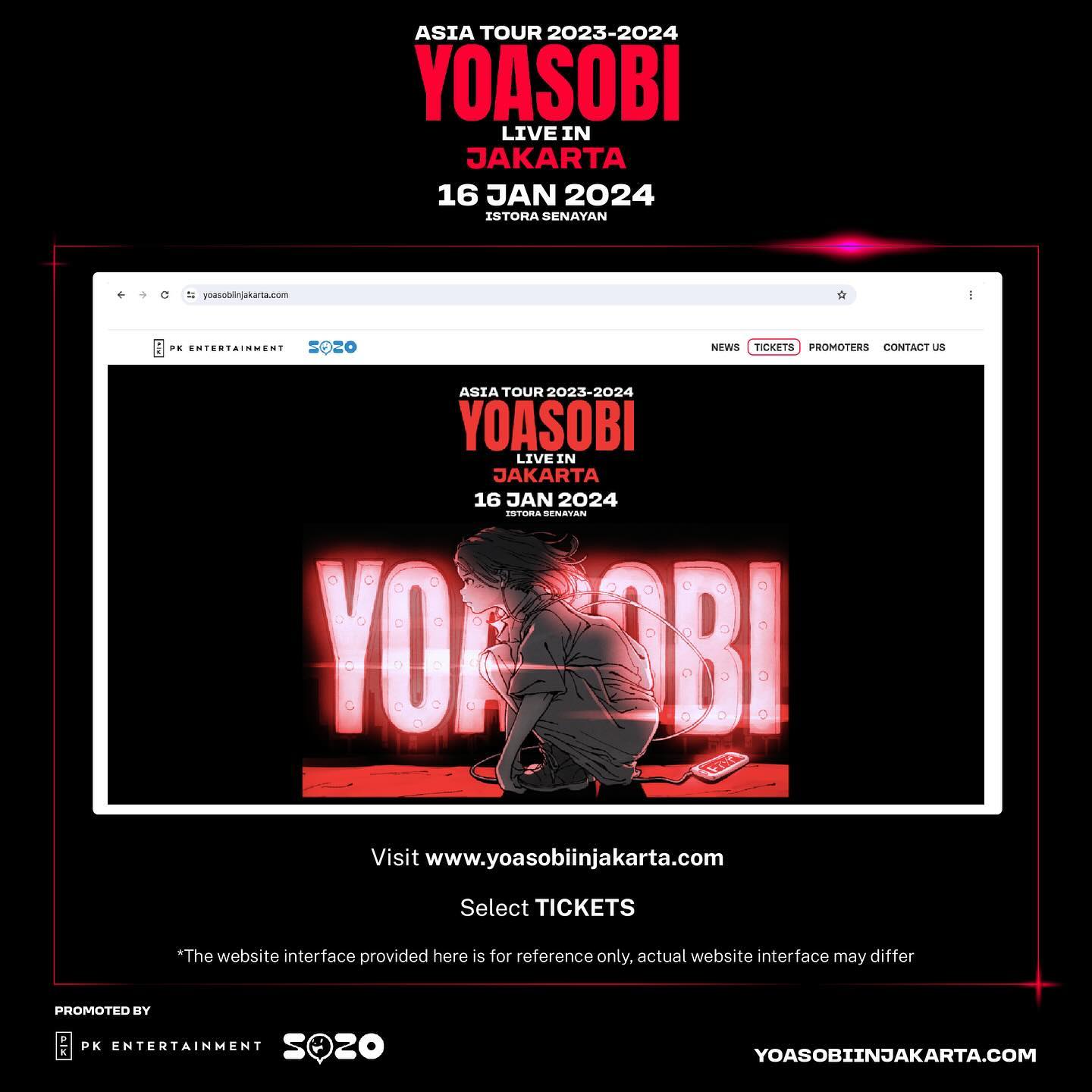 Website Resmi Yoasobi