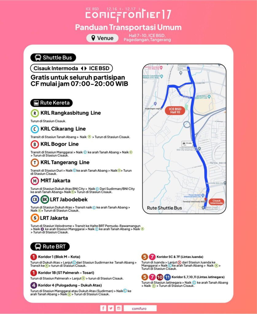 Comifuro 17 Bus Shuttle