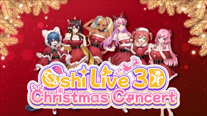 Konser Natal 3D 'Oshi Live' oleh Brave Group