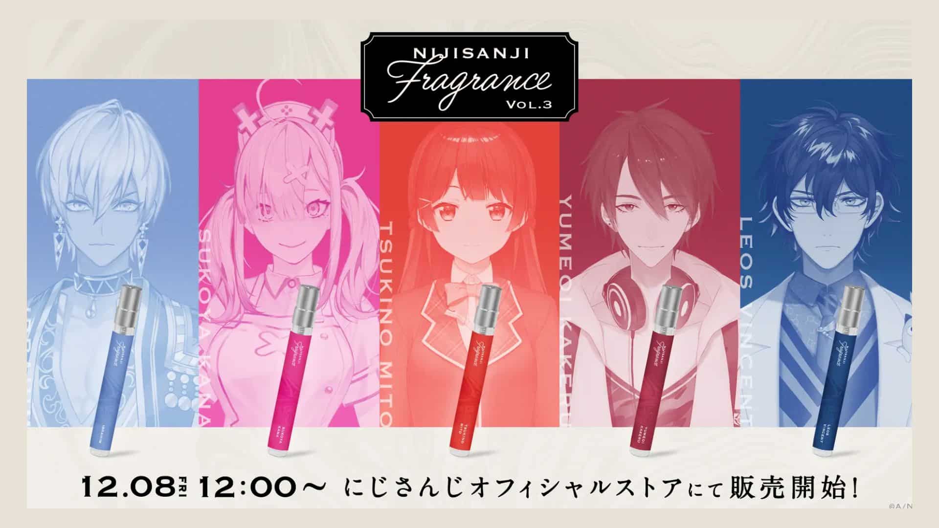 Nijisanji Fragrance Vol.3 Aroma VTuber Terbaru!