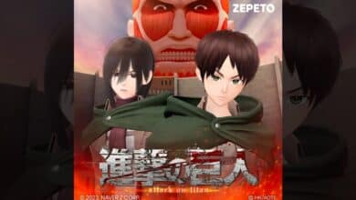 Zepeto Berkolaborasi Dengan Serial Attack on Titan!