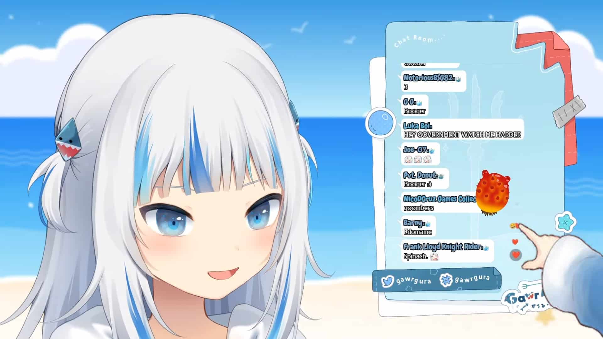 Gawr Gura Menjadi VTuber Dengan Jumlah Subscriber Terbanyak