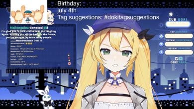 VTuber Dokibird Kembali Live Streaming dan Raih 1 Juta Tayangan!