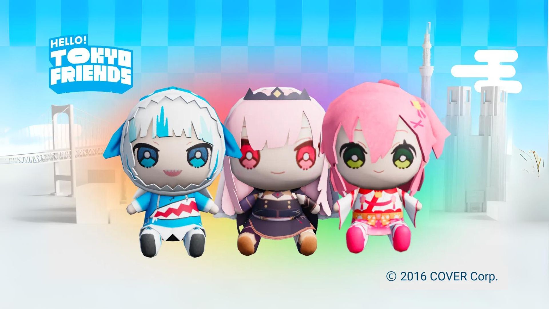 Dapatkan Merchandise Hololive di Metaverse "HELLO! TOKYO FRIENDS" oleh Roblox