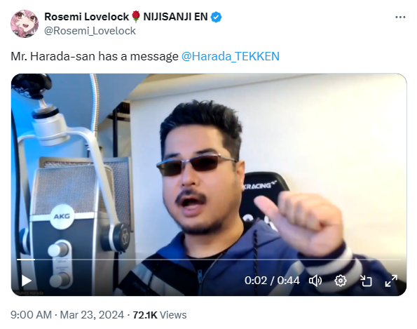 Katsuhiro Harada Tekken 8 Rosemi Lovelock