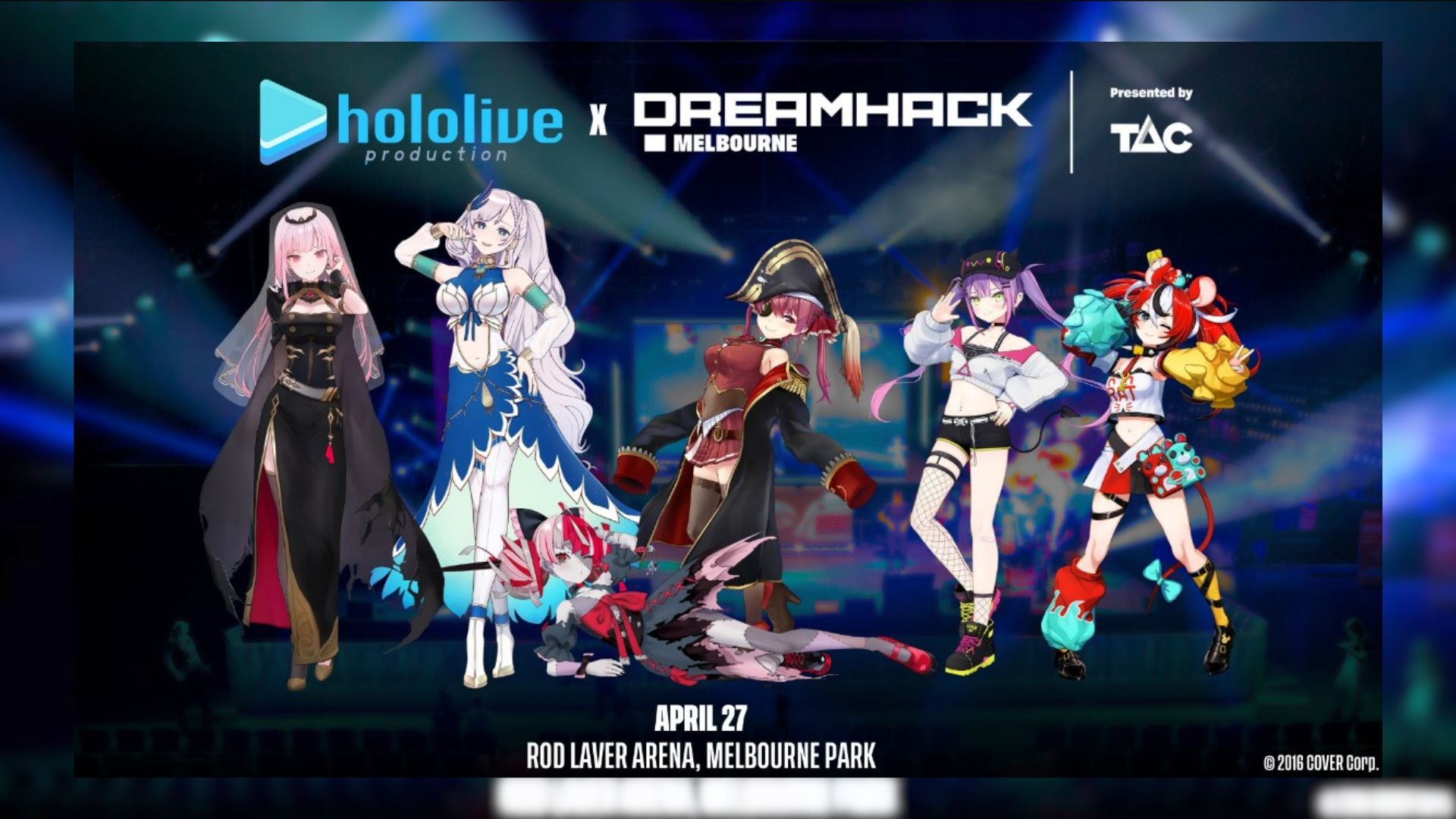 DreamHack Melbourne 2024 Kali Ini Kedatangan VTuber Hololive, Nantikan Konsernya!