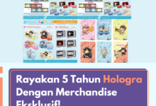 Rayakan 5 Tahun Hologra Dengan Merchandise Eksklusif!