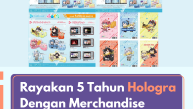 Rayakan 5 Tahun Hologra Dengan Merchandise Eksklusif!