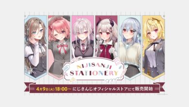 Nijisanji Stationery, Koleksi Merchandise VTuber Terbaru