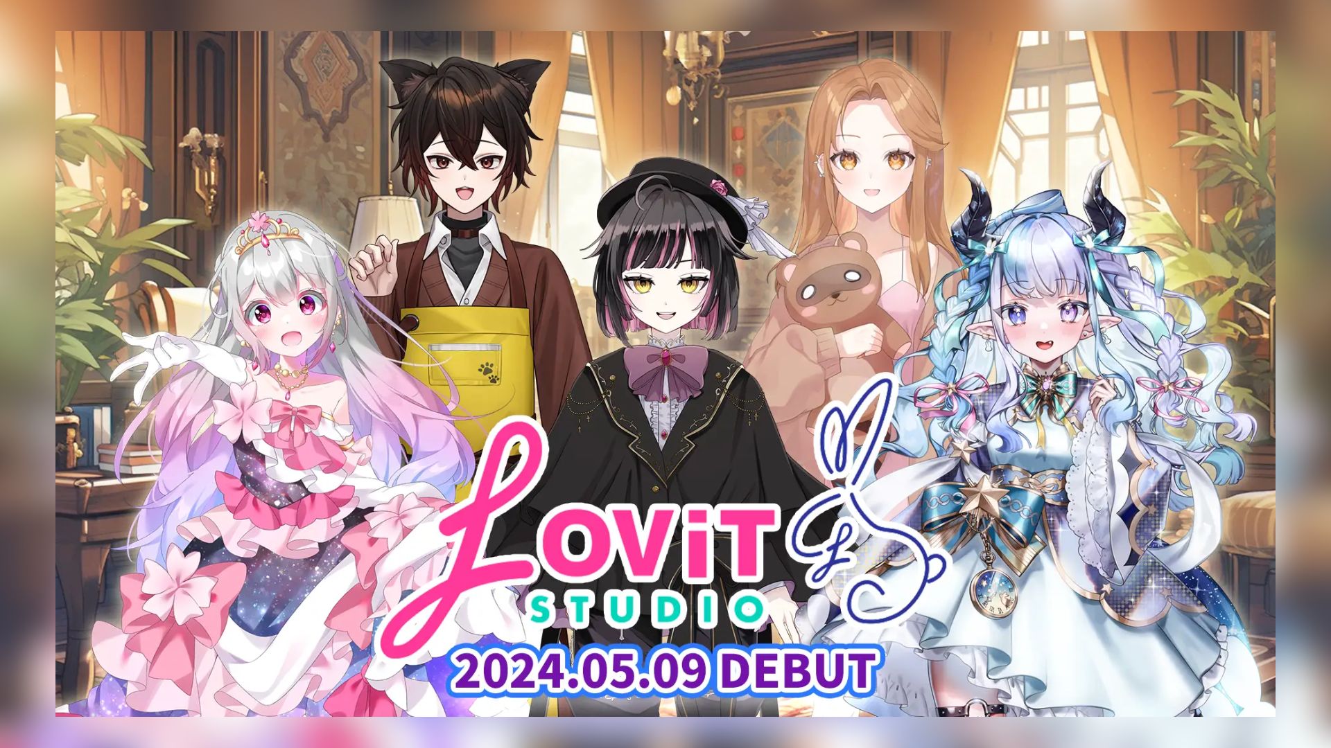 LOViT STUDIO Debutkan Lima VTuber Baru yang Menjanjikan