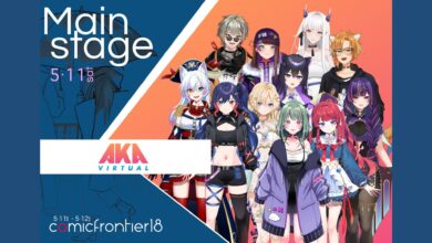 AKA Virtual Akan Tampil di Main Stage Comic Frontier 18