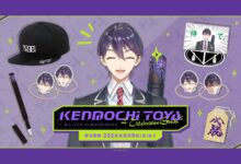 Ini dia Merchandise 1 Juta Subscriber Toya Kenmochi Nijisanji!