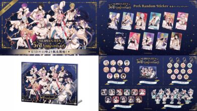 Merchandise Terbaru Merayakan NIJISANJI EN 3rd Anniversary