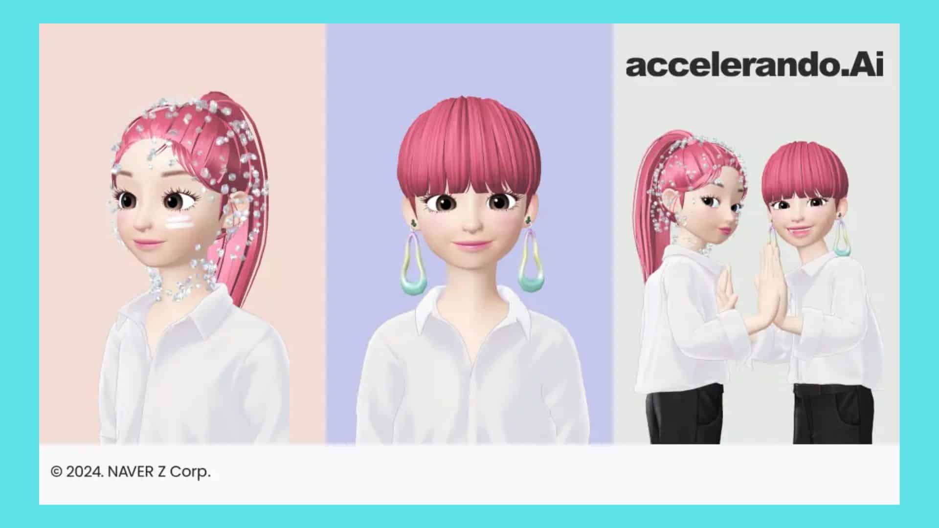 Fashion Brand accelerando.Ai Hadirkan Item Baru untuk Avatar ZEPETO, Siap Tingkatkan Gaya Digital Kalian Dengan Desain Modern dan Inovatif