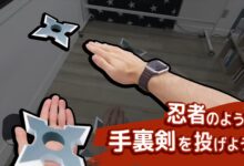 Game "Shuriken Survivor": Hiburan AR Apple Vision Pro