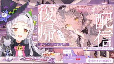 Shion Murasaki Kembali Streaming pada 17 Agustus