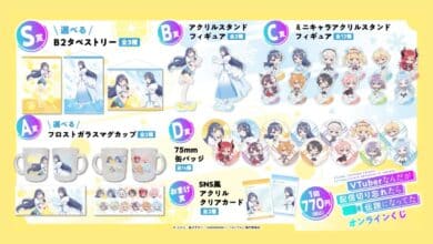 Lottery online untuk Anime VTuber Legend Tersedia