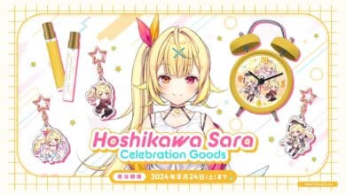 Hoshikawa Sara Rayakan 1 Juta Subscriber dengan Merchandise