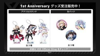 Dapatkan Merchandise 1st Anniversary VEE VTuber