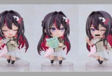 AZKi hadir sebagai Nendoroid, menawarkan detail menarik dan aksesori, memperkuat koneksi antara penggemar dan dunia Hololive.