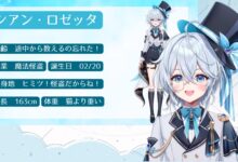 Debut VTuber Cyan Rosetta Si Pencuri Ajaib