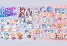 Merchandise VTuber Legend resmi dijual, menawarkan barang berkualitas untuk para penggemar dengan desain menarik.