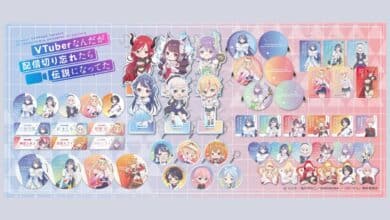 Merchandise VTuber Legend resmi dijual, menawarkan barang berkualitas untuk para penggemar dengan desain menarik.