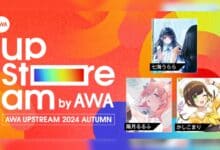 Kolaborasi Nanami dan Hizuki di AWA UPSTREAM 2024 AUTUMN