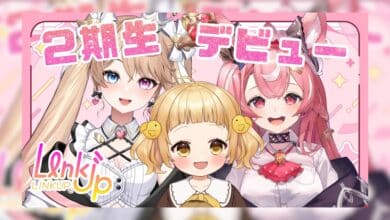 Tiga VTuber Debut sebagai Anggota Kedua LinkUp