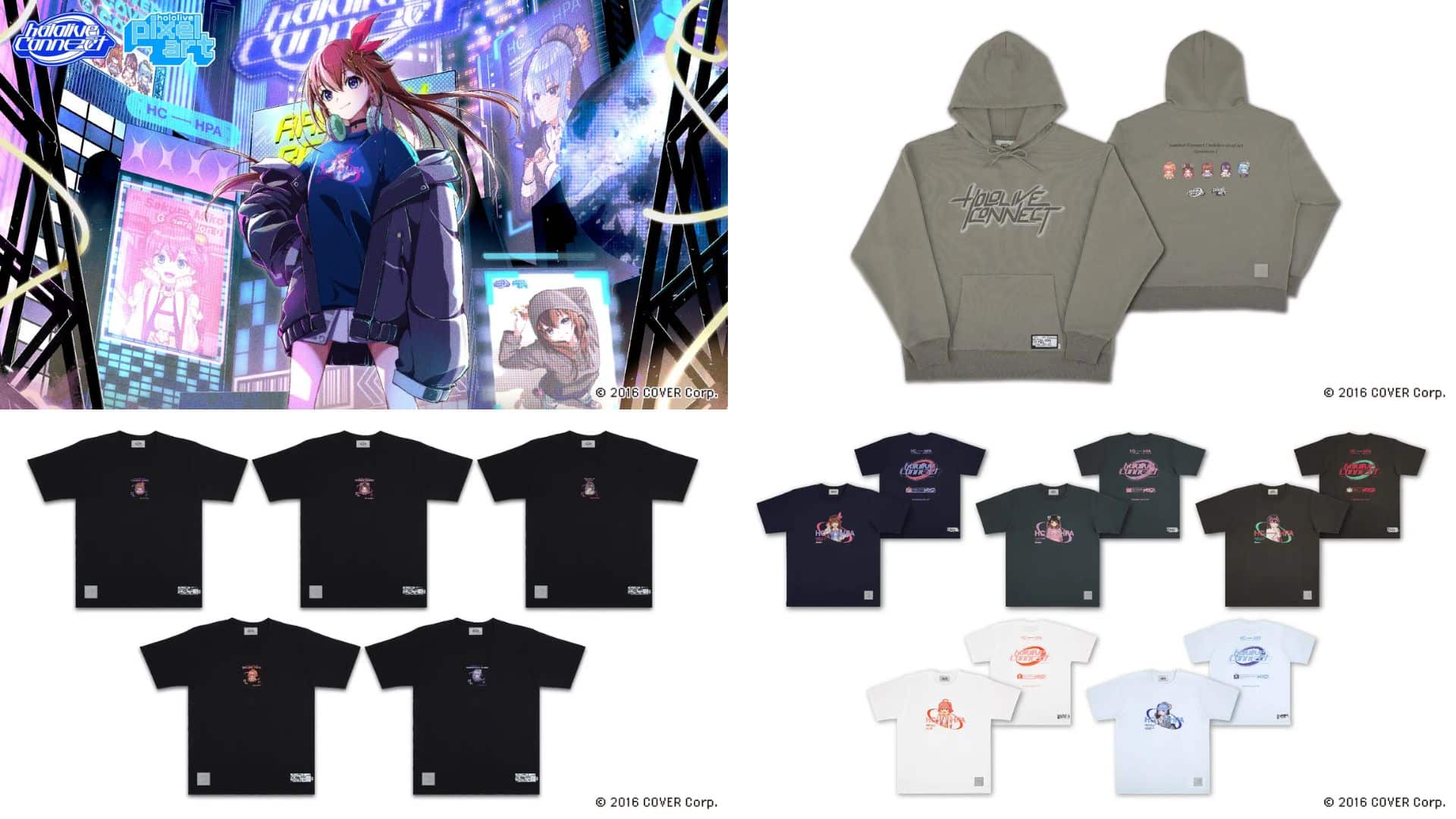 Hololive Luncurkan Brand Apparel Baru: Hololive Connect