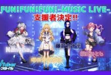 Empat VTuber Terpilih dalam FUN!FUN!FUN! -MUSIC LIVE-