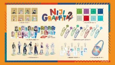 NIJI GRAFFITI 2 Merchandise Dijual Mulai 10 September