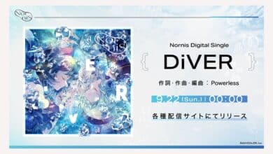 Grup VTuber Nijisanji, Nornis merilis lagu baru DiVER secara digital, menampilkan inovasi musik dan kualitas vokal yang memukau.