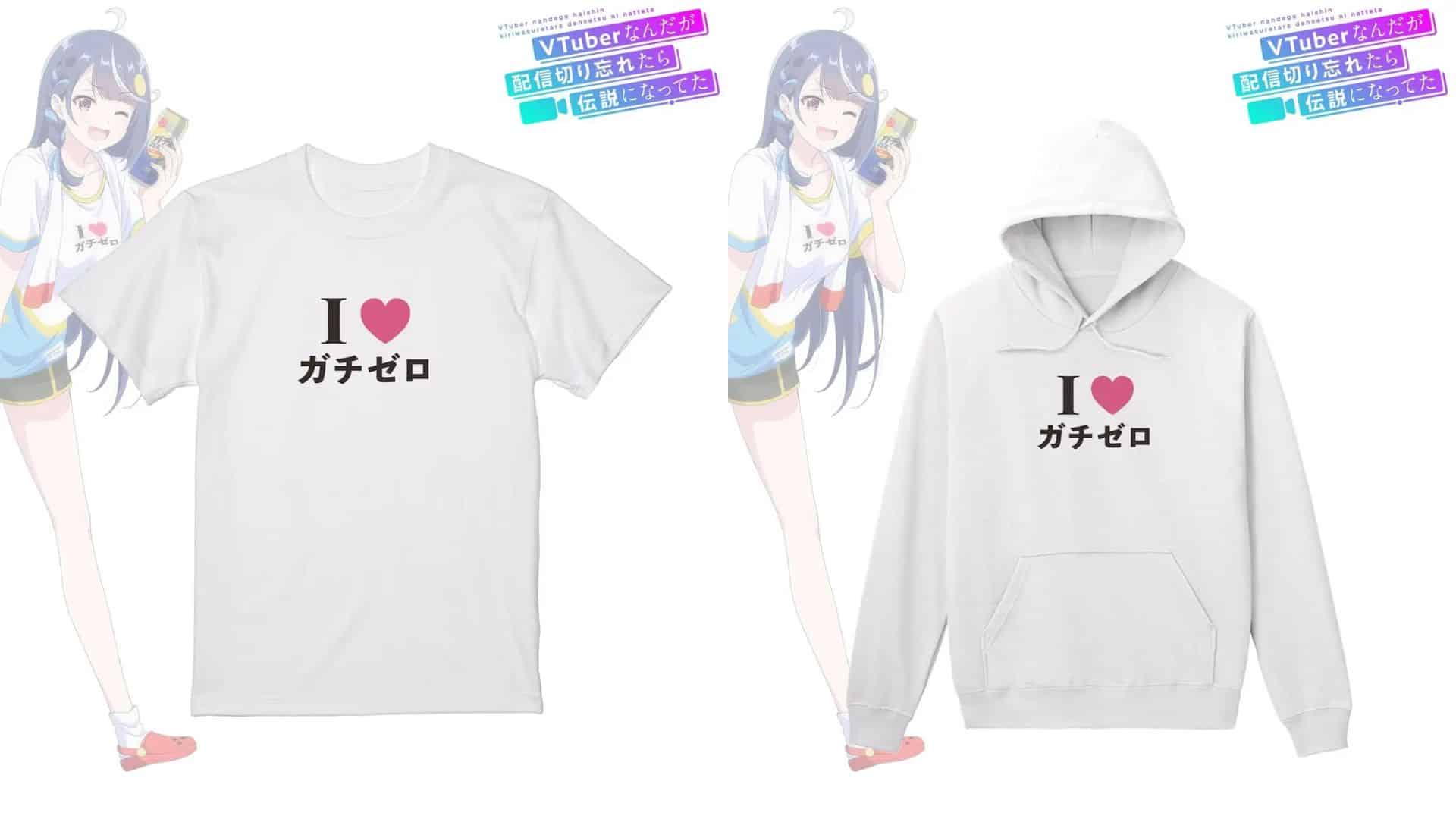 Pre-Order Hoodie dan T-Shirt untuk Anime VTuber Legend Dimulai