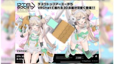 Kostum Avatar 3D Sylphy II Aggressor untuk VRChat Kini Tersedia